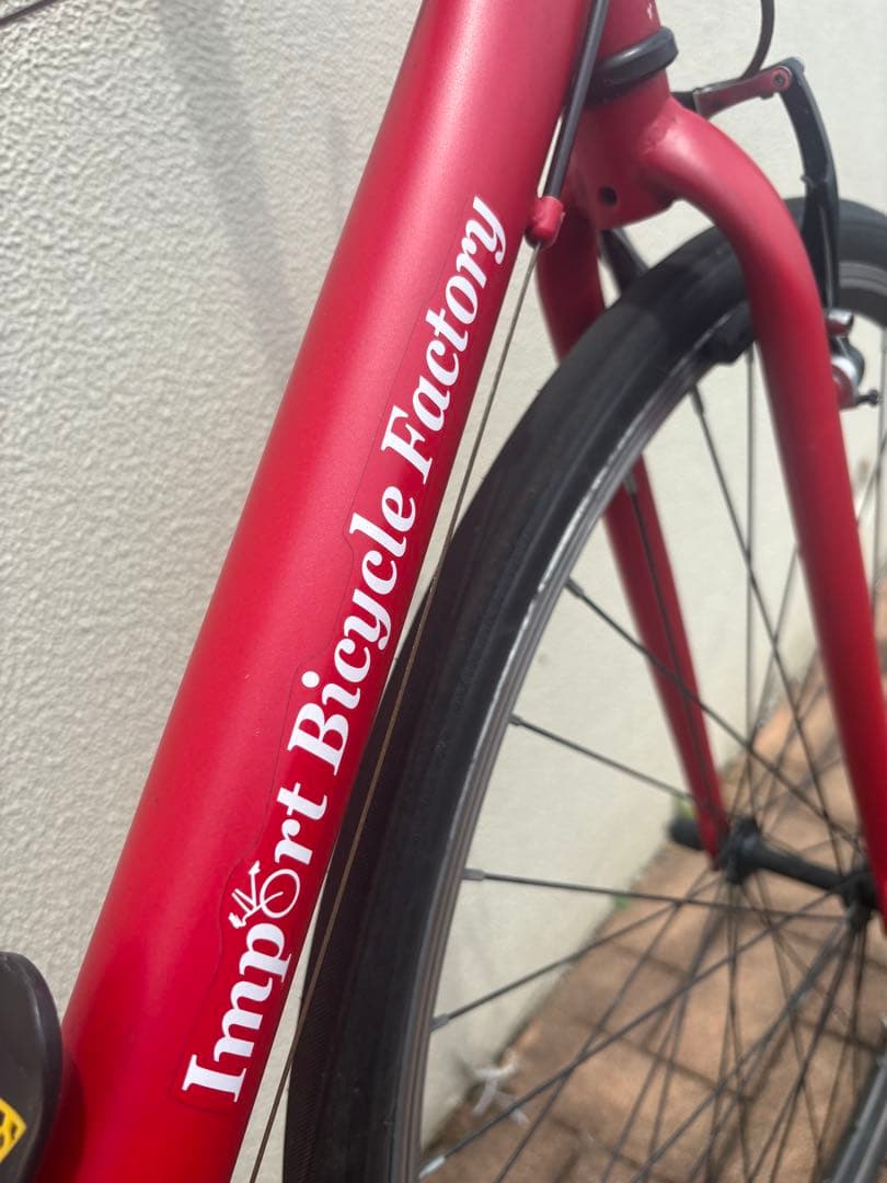 と*す様 クロスバイク　フロントシングル　スポーツバイク　vブレーキ