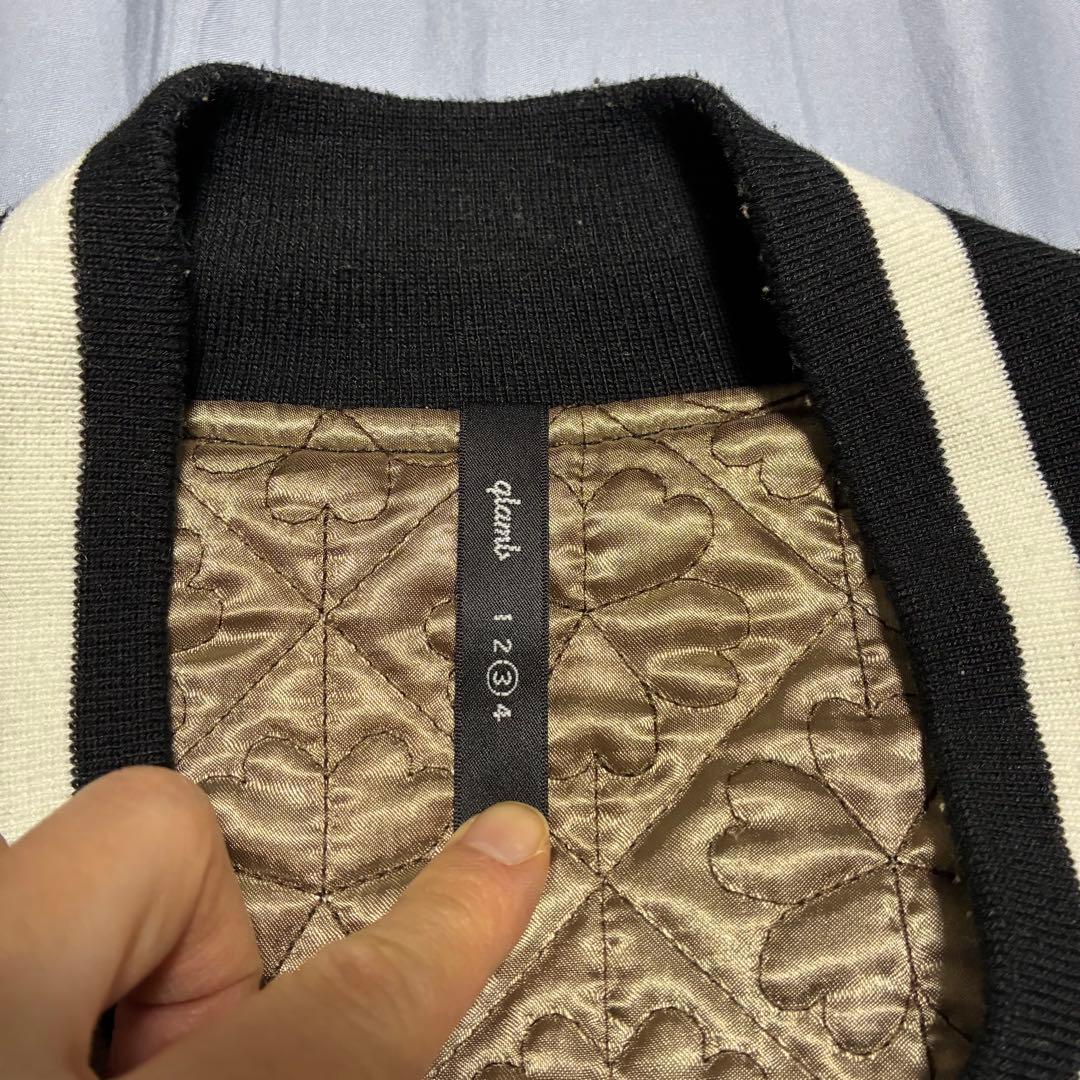 glamb グラム スカジャン 鳩 マリア 羊 サイズ3ブラック　スタジャン