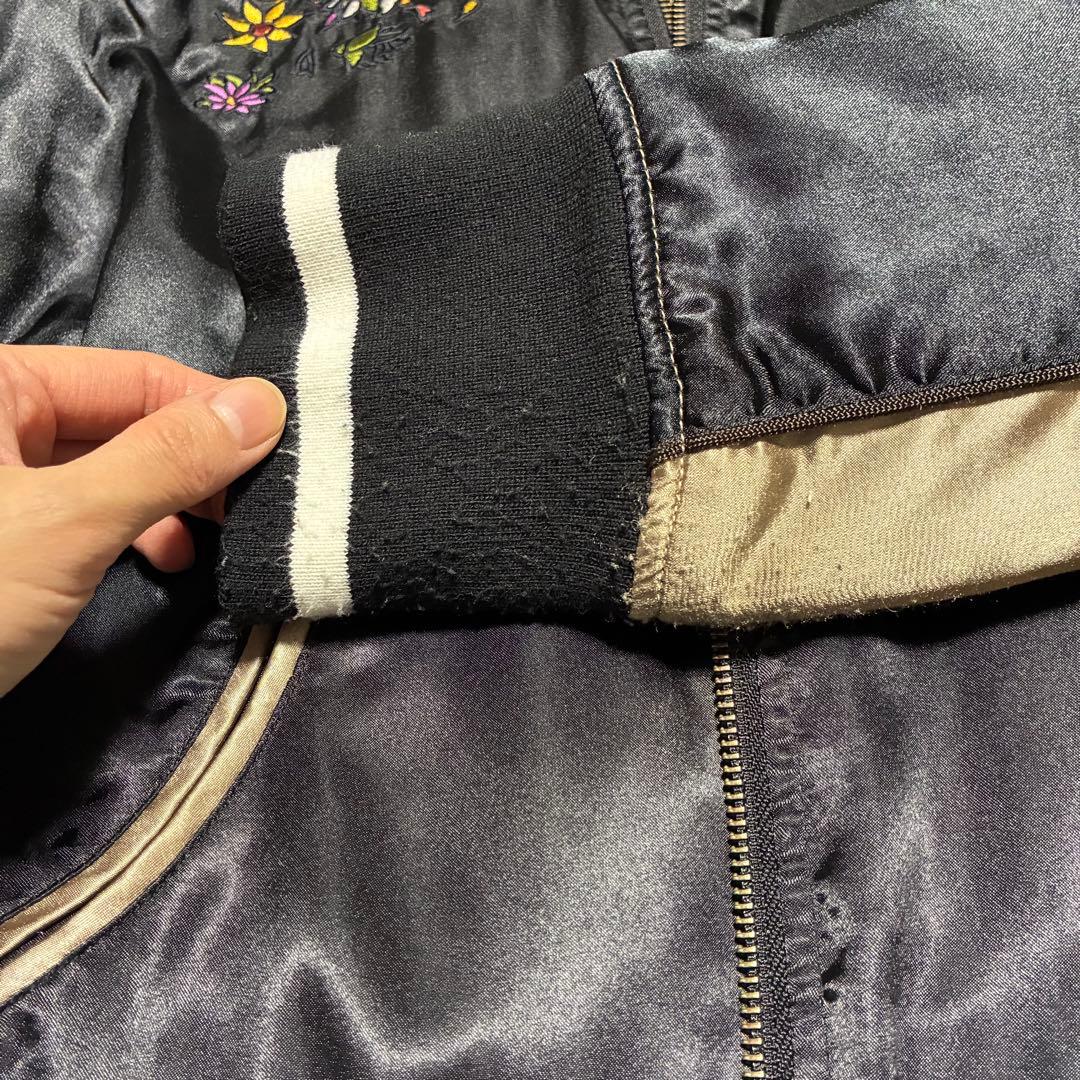 glamb グラム スカジャン 鳩 マリア 羊 サイズ3ブラック　スタジャン