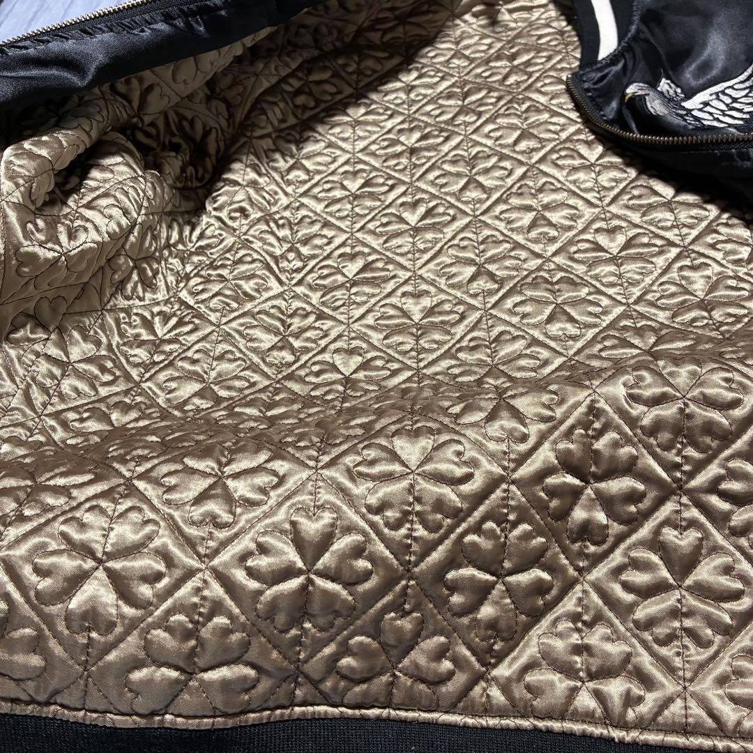 glamb グラム スカジャン 鳩 マリア 羊 サイズ3ブラック　スタジャン