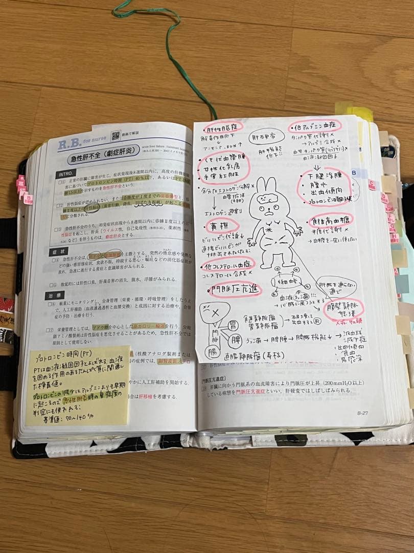 私の必死なメモ付きレビューブック