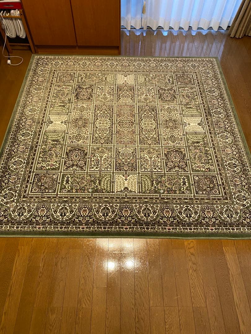 カーペット　正方形　185cm