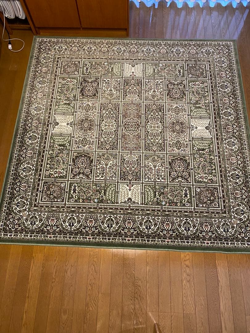 カーペット　正方形　185cm