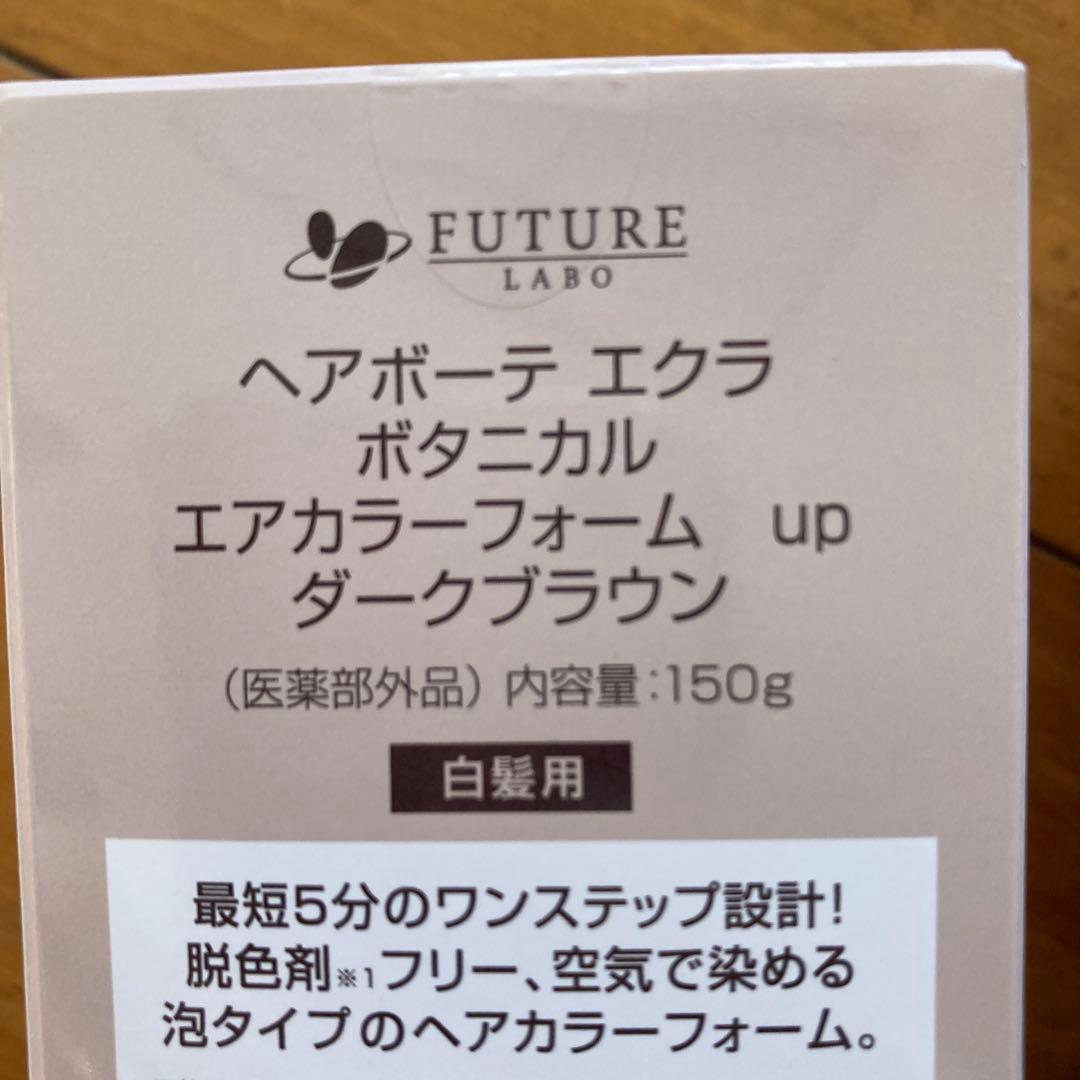 ヘアボーテ エクラ ボタニカルエアカラーフォーム ダークブラウン 150g