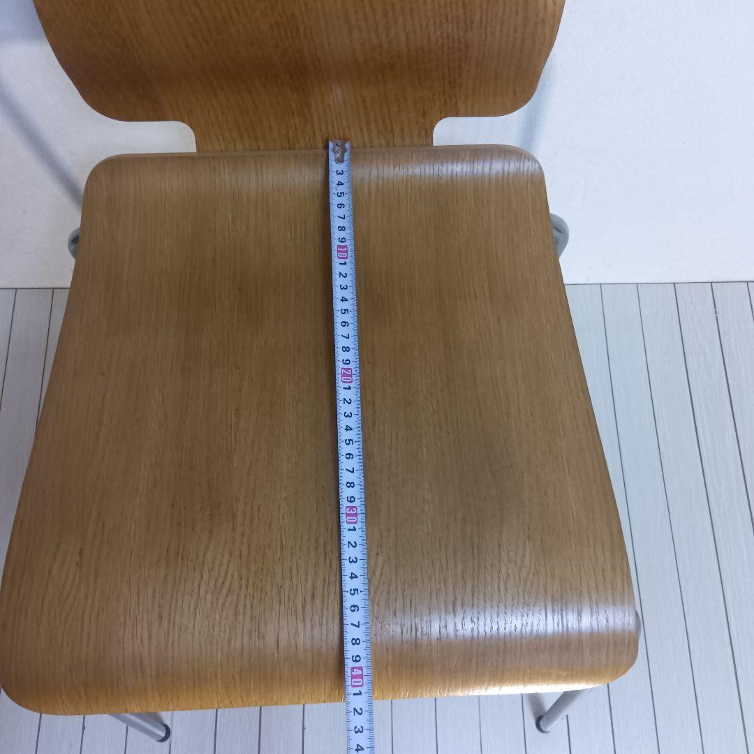 90's 廃盤 IKEA GILBERT スタッキングチェア　プライウッド　2脚