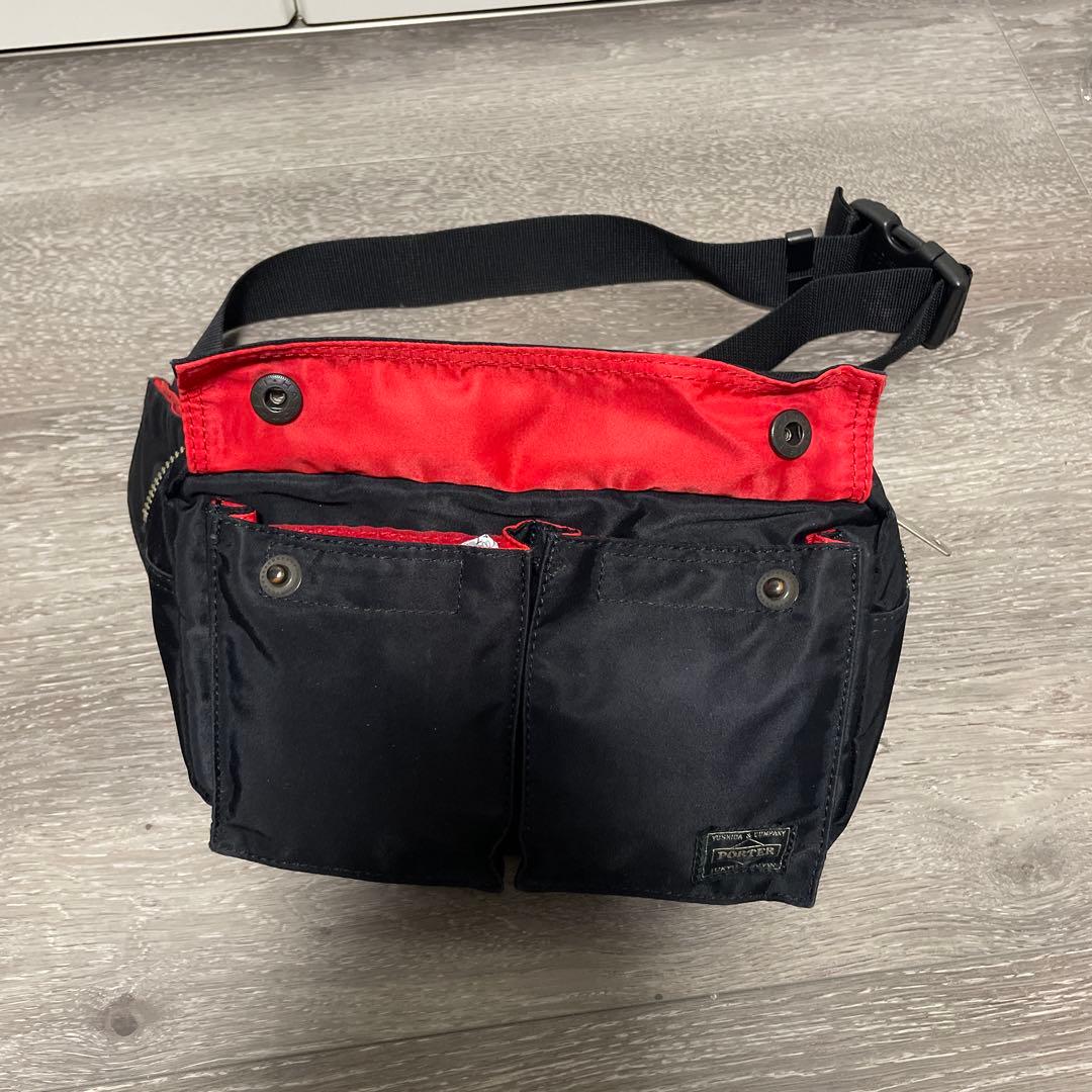 PORTER ボディバッグ ブラック　 美品 ポーター×エルファイン 共同企画