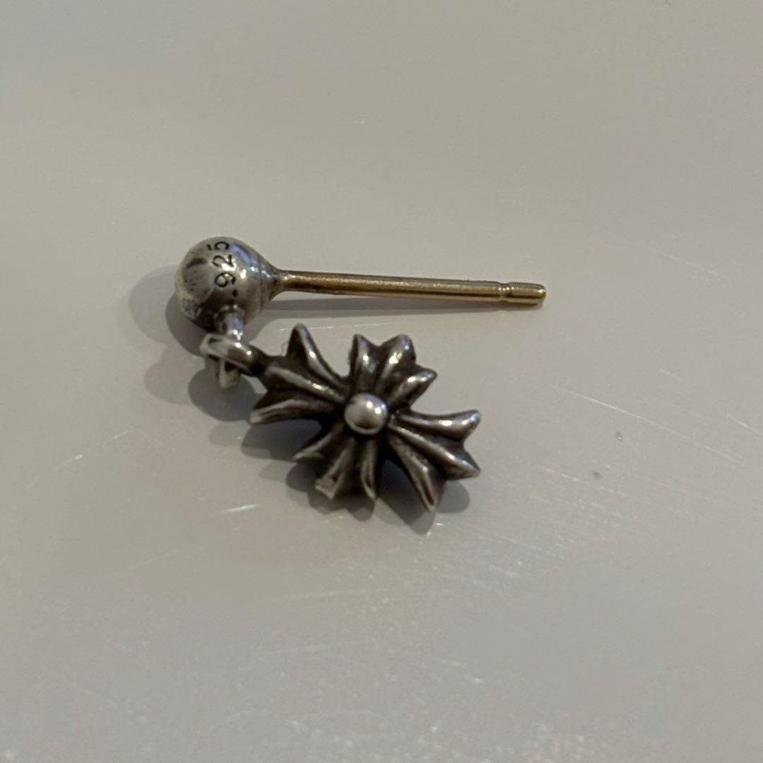 クロムハーツ タイニーE 14K ピアス（片耳用）