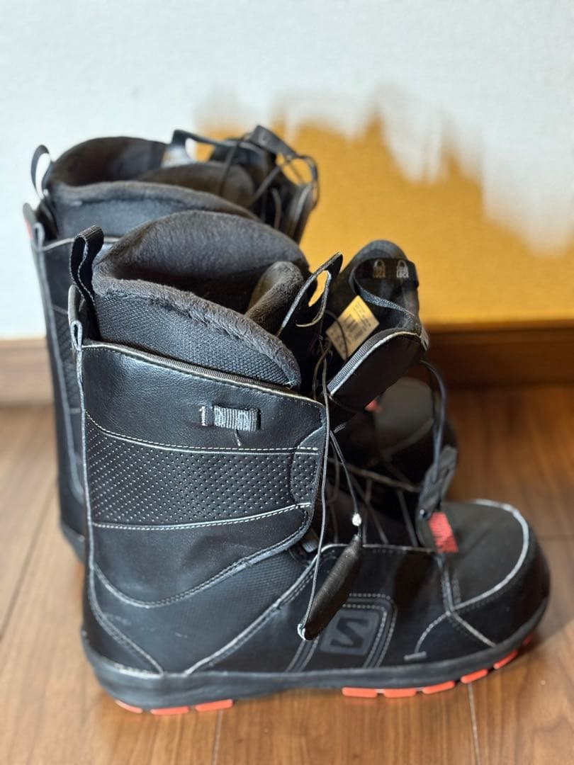 Salomon サロモンスノーボードブーツ ブラック/レッド