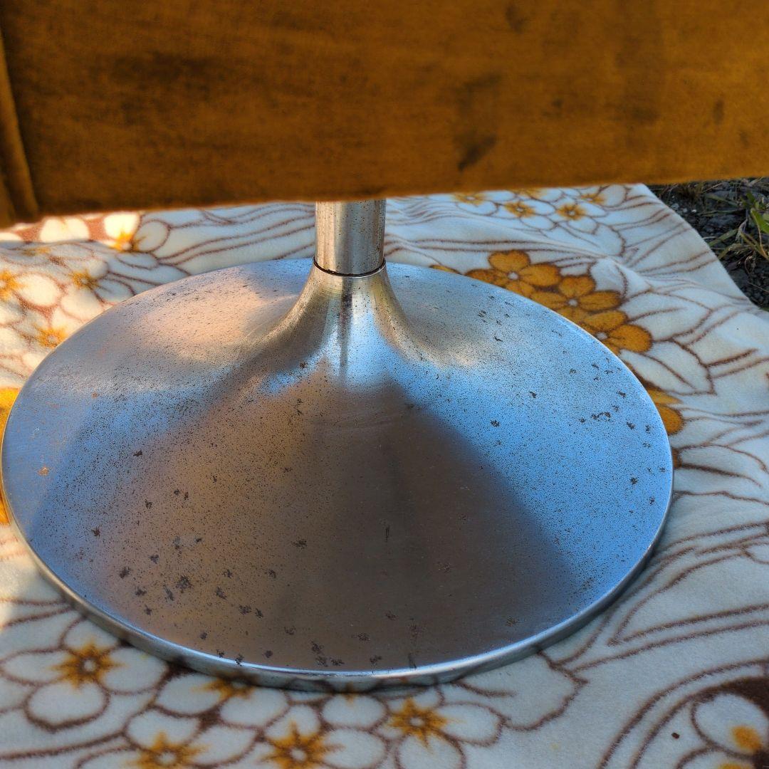 昭和レトロ モケット 1人掛け チェア①ソファ ベルベット ポップ アンティーク