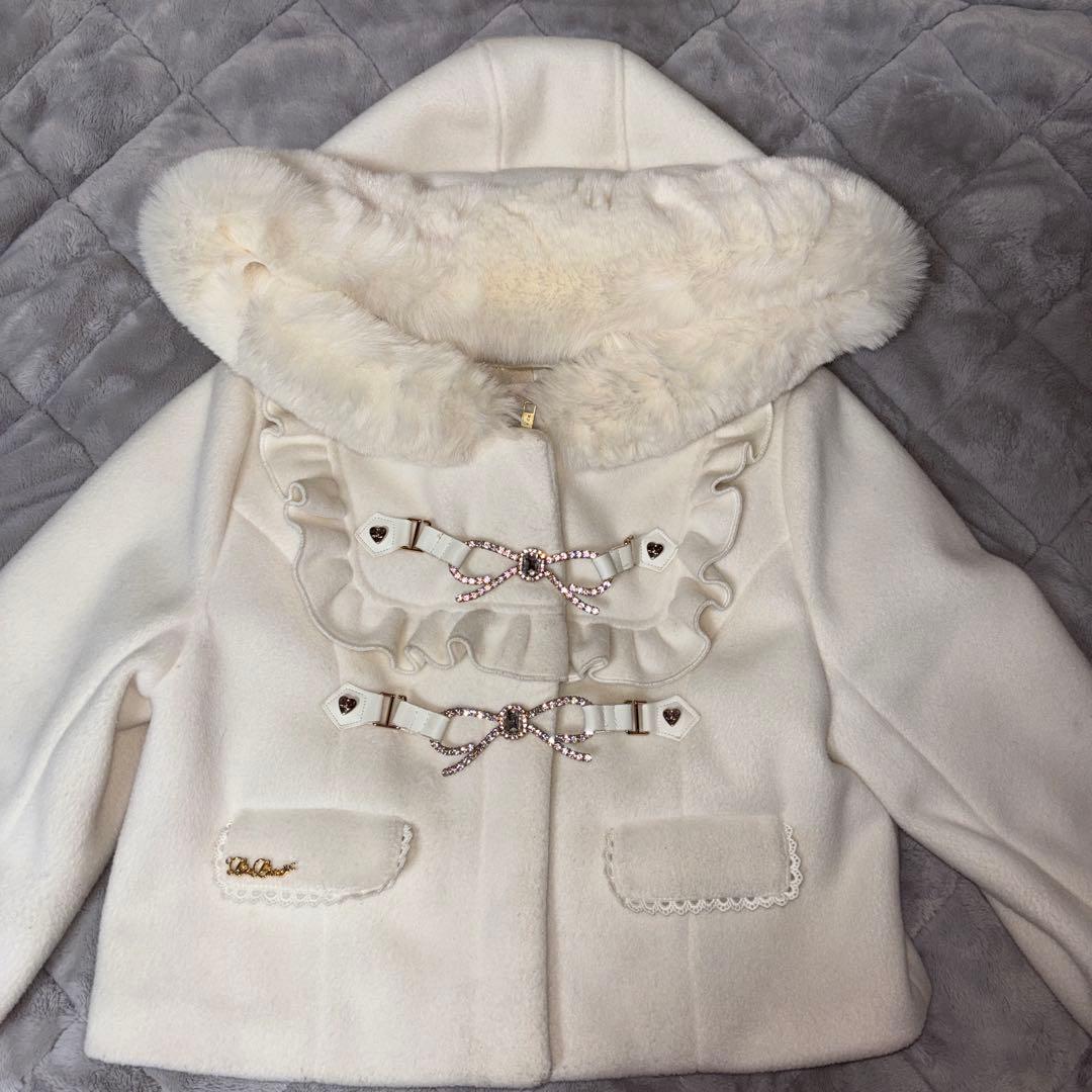 LIZLISAビジューリボンショートフードコート