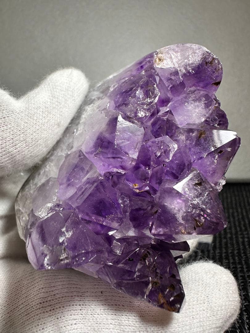 アメジスト クラスター タイチン共生 最高品質！ 1132