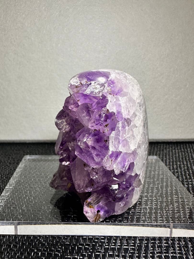 アメジスト クラスター タイチン共生 最高品質！ 1132