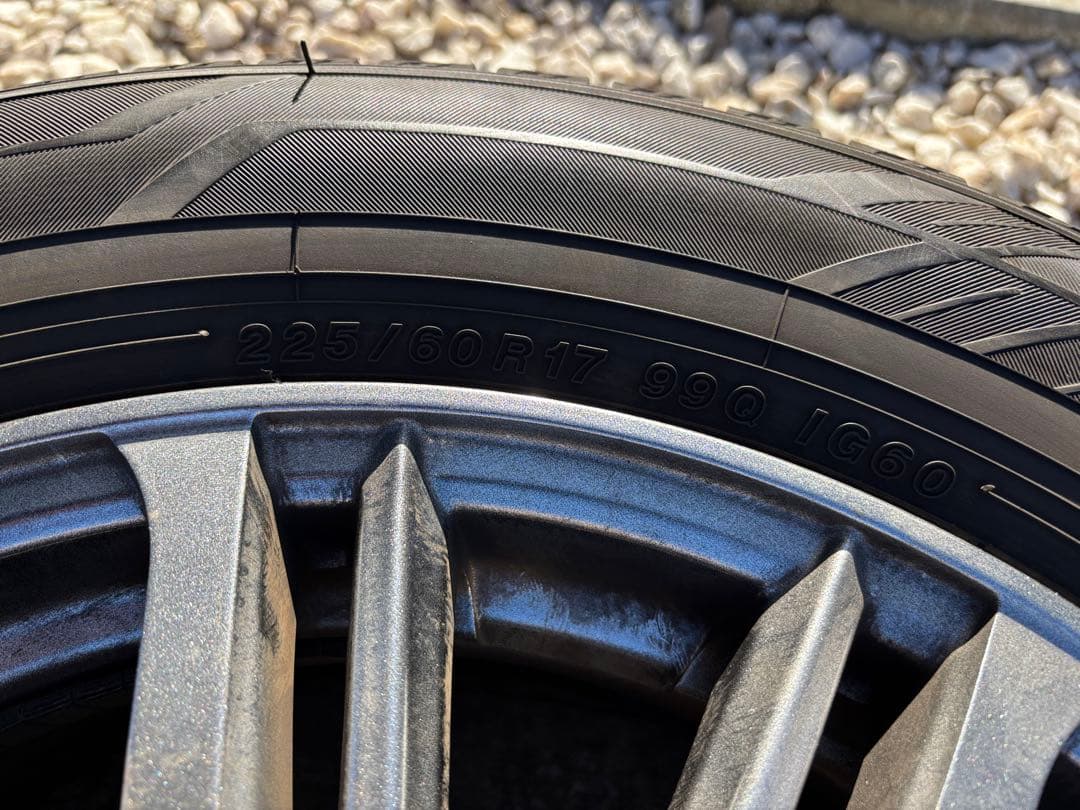 225/60/R17 スタットレス　ヨコハマタイiceGUARD 引き渡し対応可