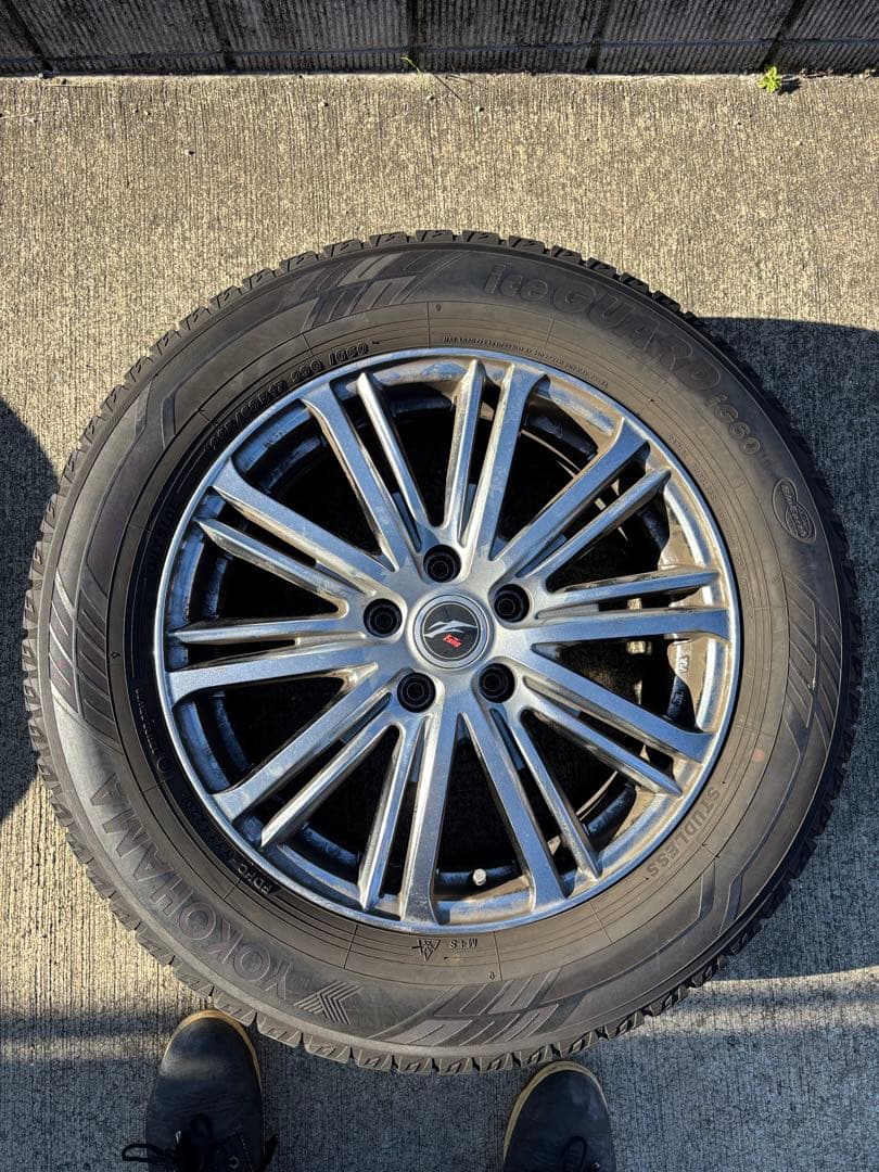 225/60/R17 スタットレス　ヨコハマタイiceGUARD 引き渡し対応可