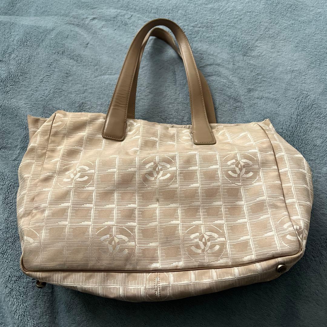 Chanel ベージュ トートバッグ