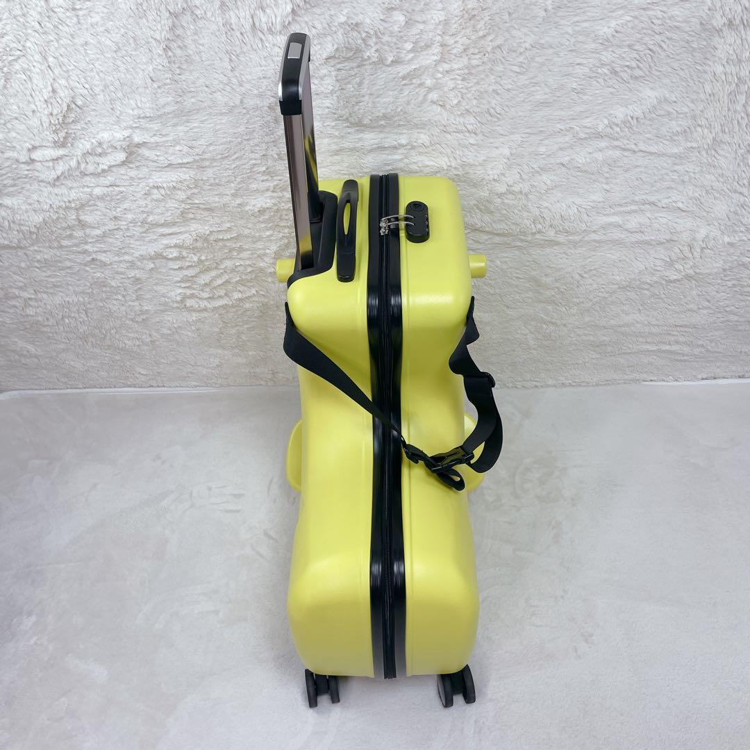 ✨美品✨ NORICCO ノリッコ 子どもが乗れるキャリーケース Mサイズ 黄
