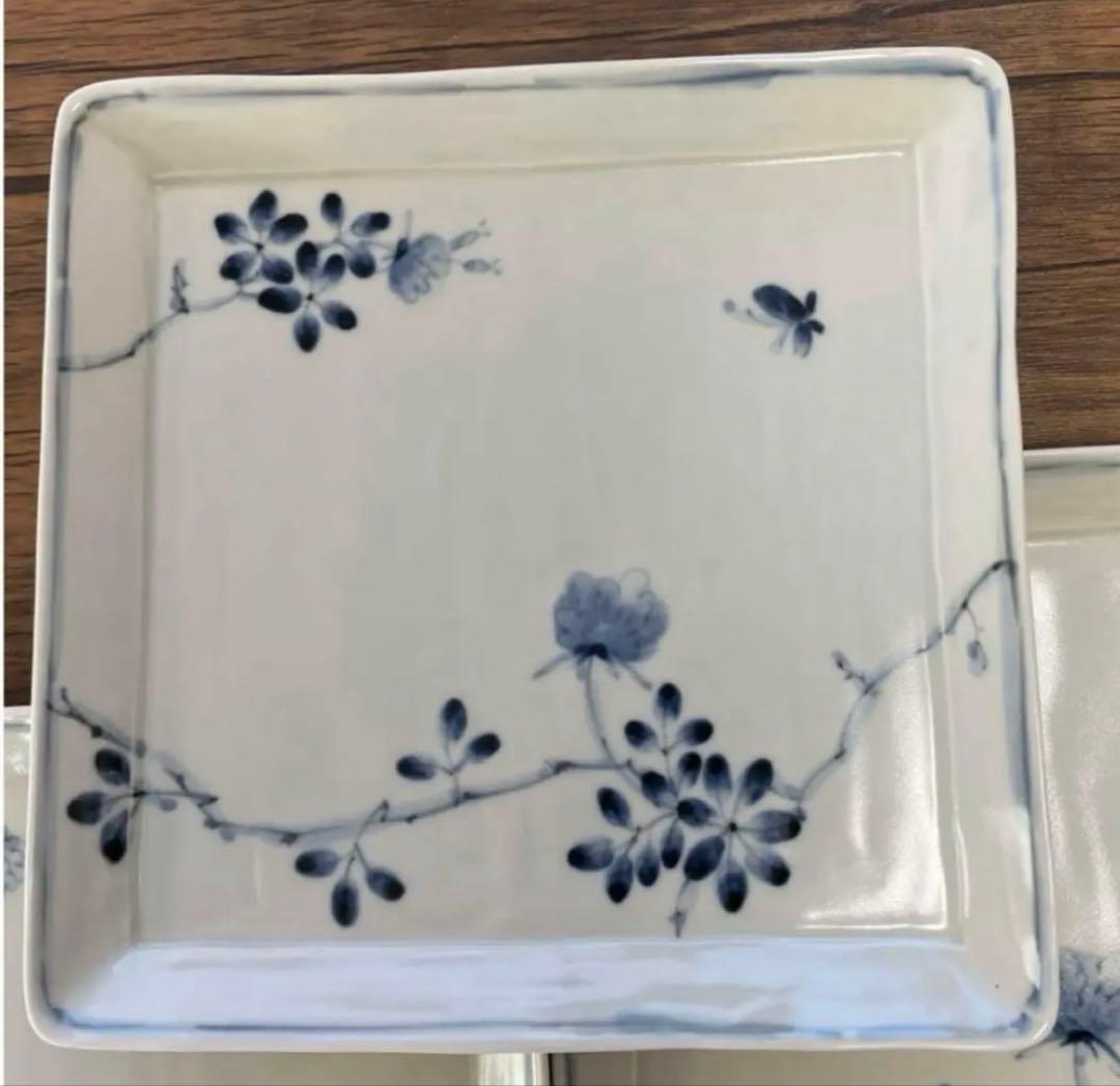 角皿　大皿　波佐見焼　3客セット