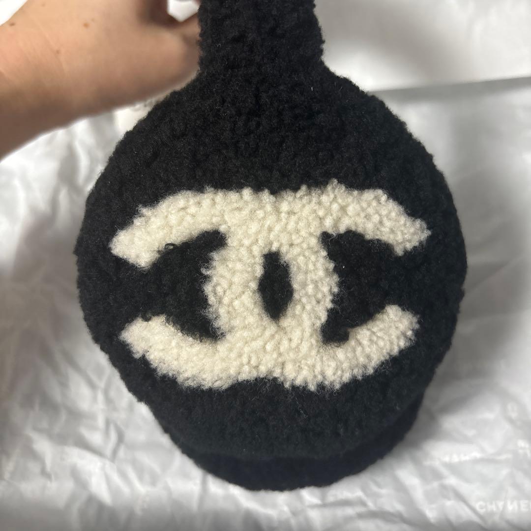 最終値下げ　シャネル　CHANEL イヤーマフ　ブラック　黒　新品未使用