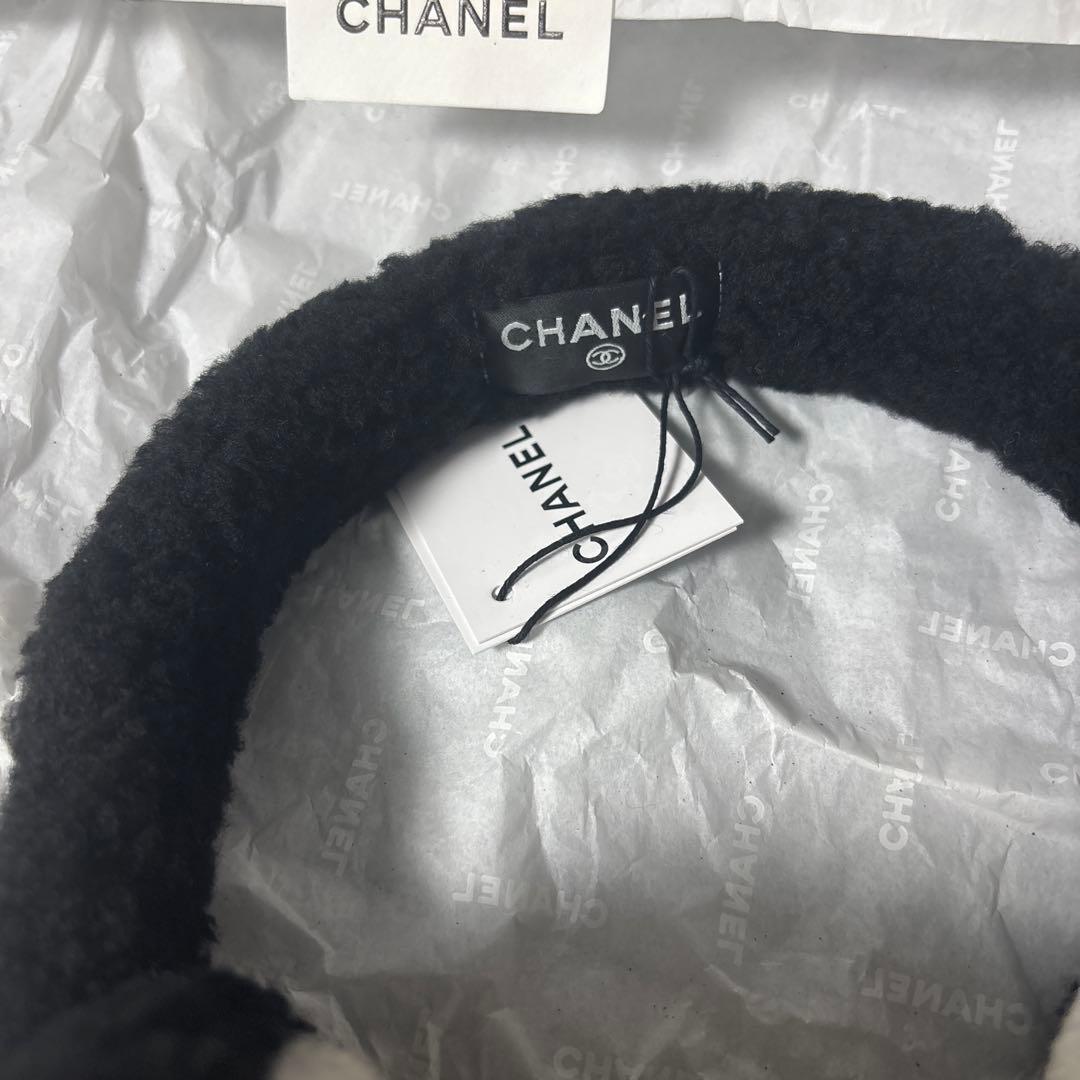 最終値下げ　シャネル　CHANEL イヤーマフ　ブラック　黒　新品未使用