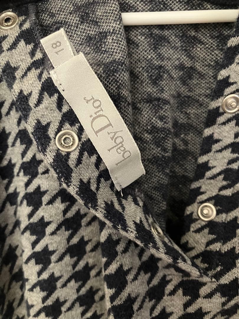 【本日限定価格】18900円→16900円 ベビーディオール ワンピース 千鳥柄