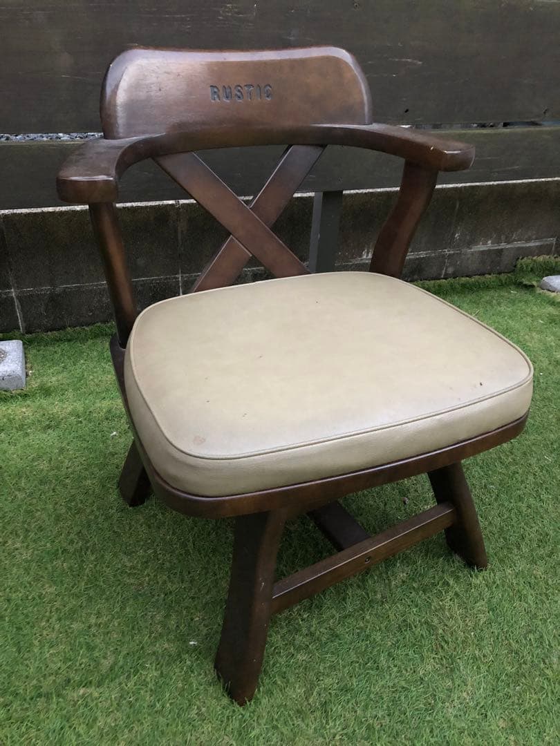 karimoku ダイニングチェア RUSTIC 座面回転 カリモク