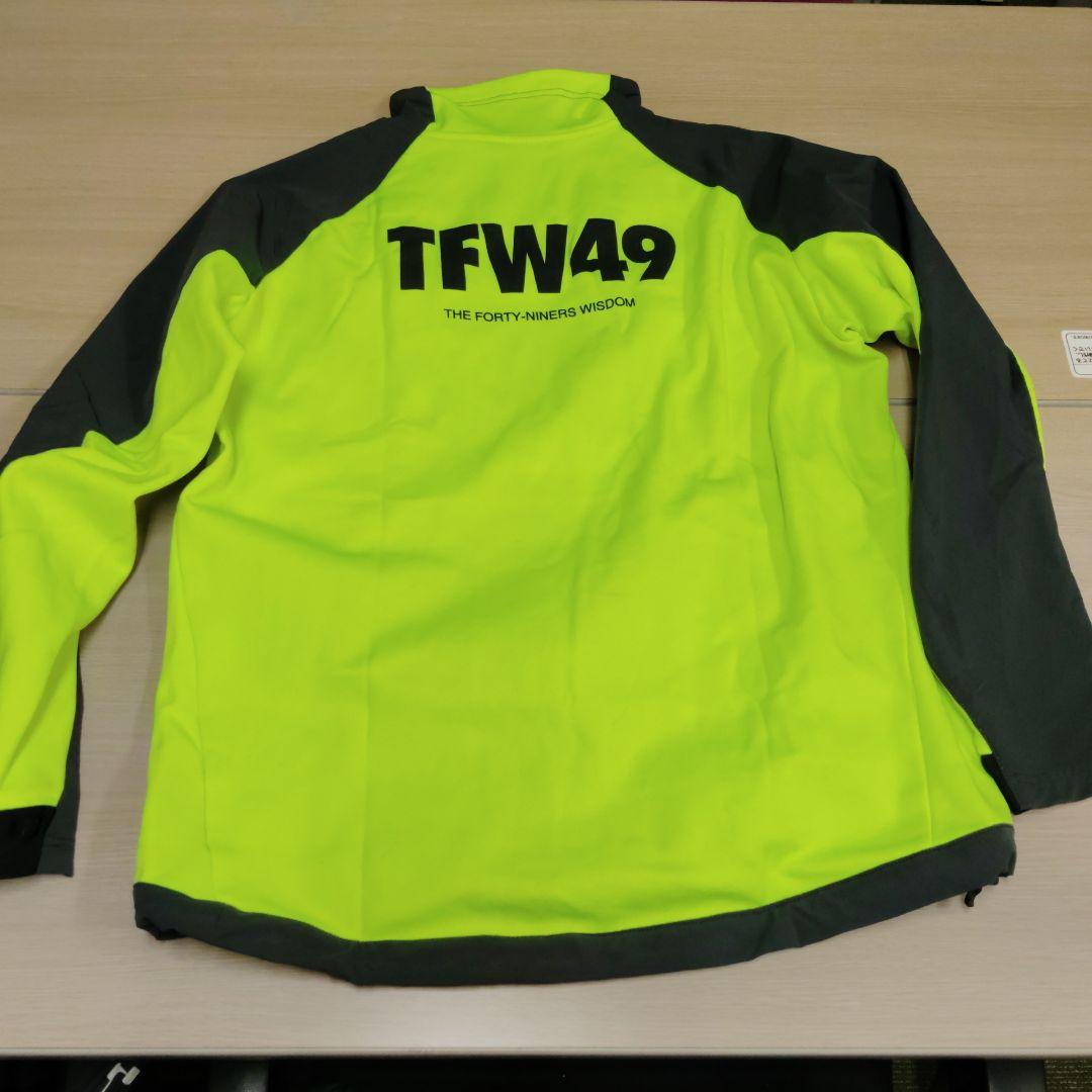 TFW49 　蛍光イエローハーフジッププルオーバー Mサイズ イエロー