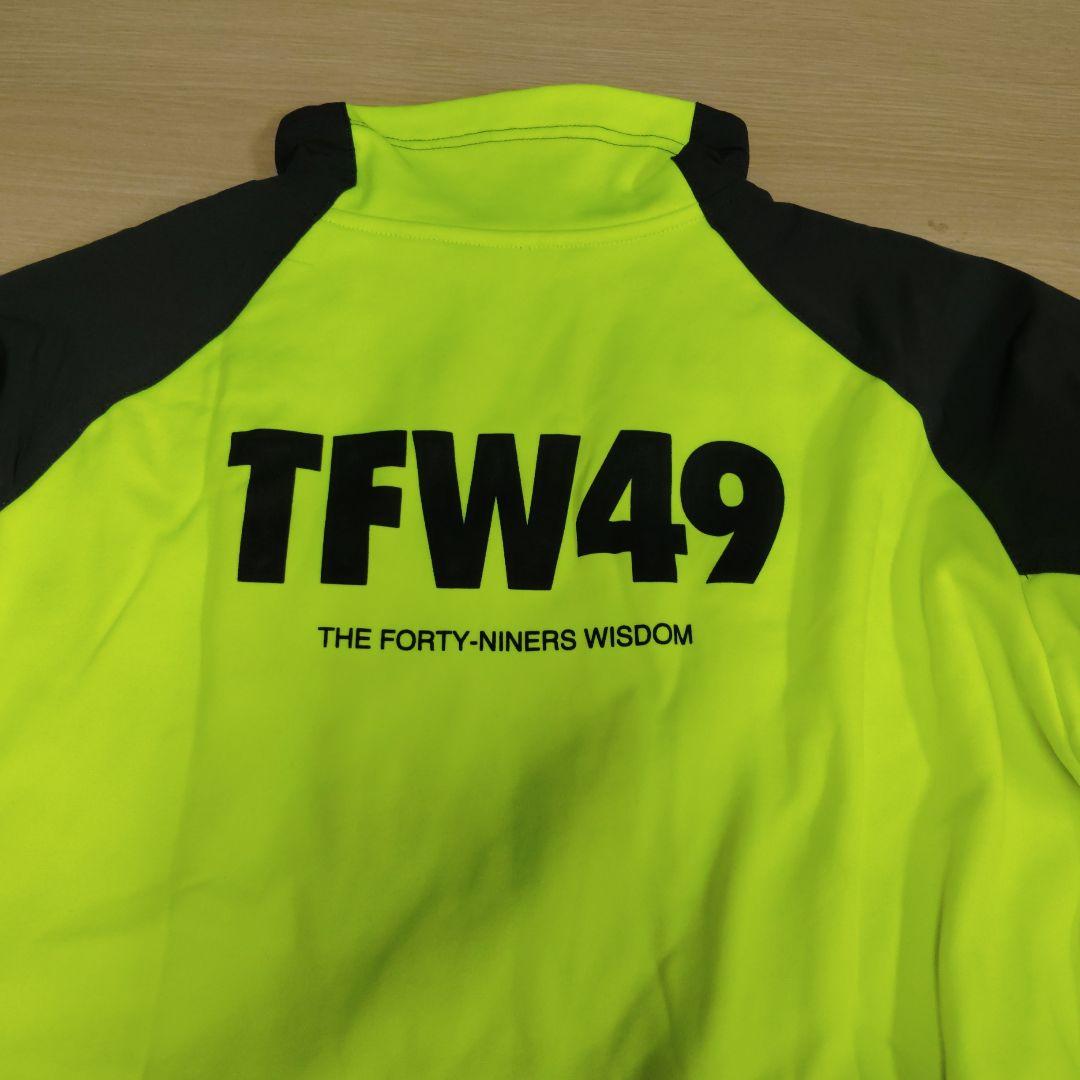 TFW49 　蛍光イエローハーフジッププルオーバー Mサイズ イエロー