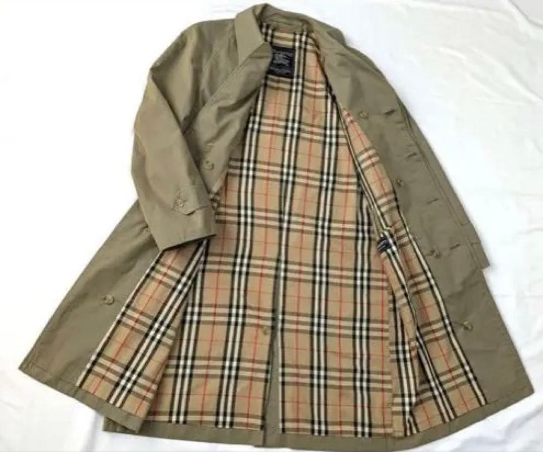 Burberrys　バーバリー　丸善別注　90’s ステンカラーコート　玉蟲色