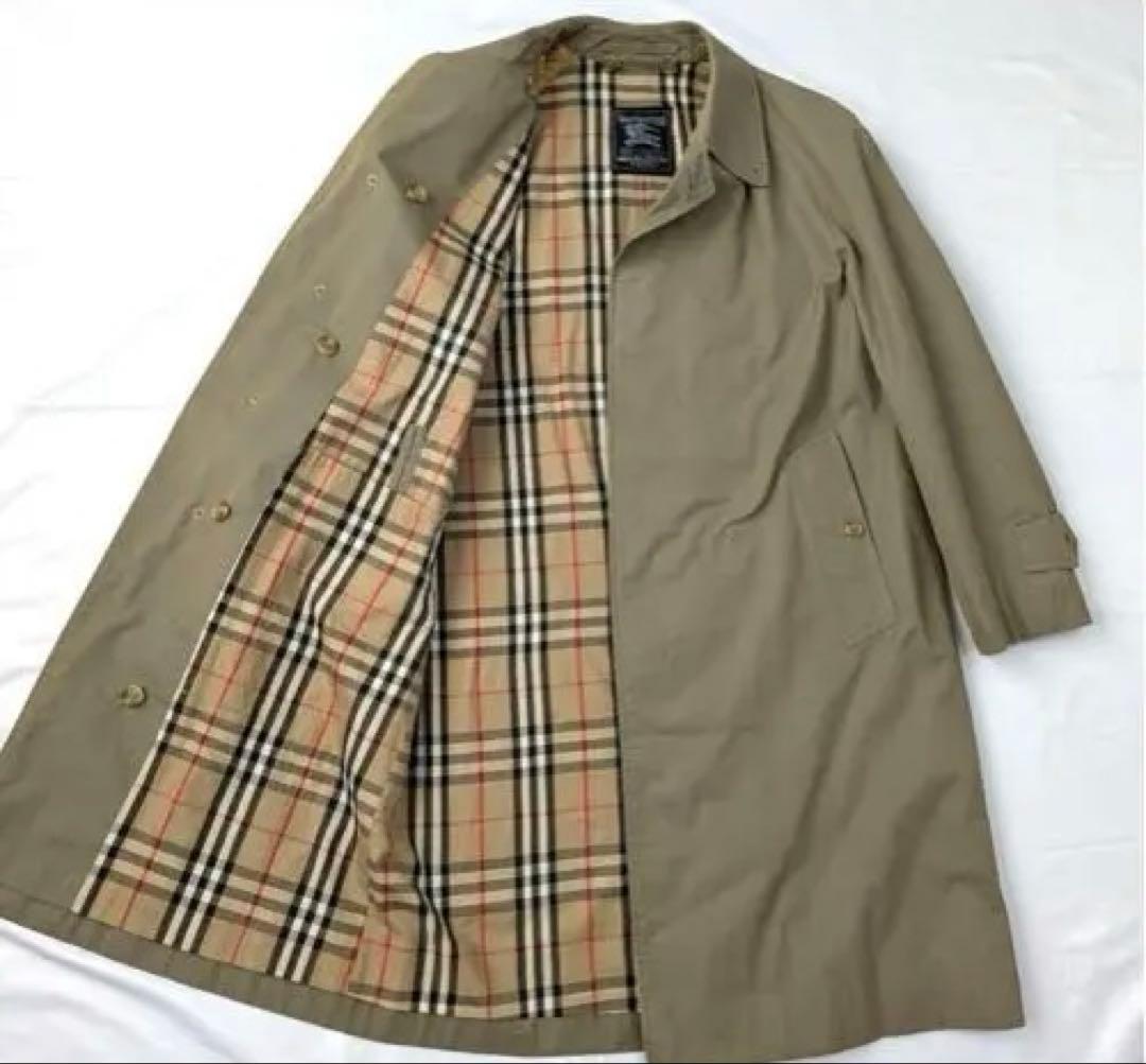 Burberrys　バーバリー　丸善別注　90’s ステンカラーコート　玉蟲色