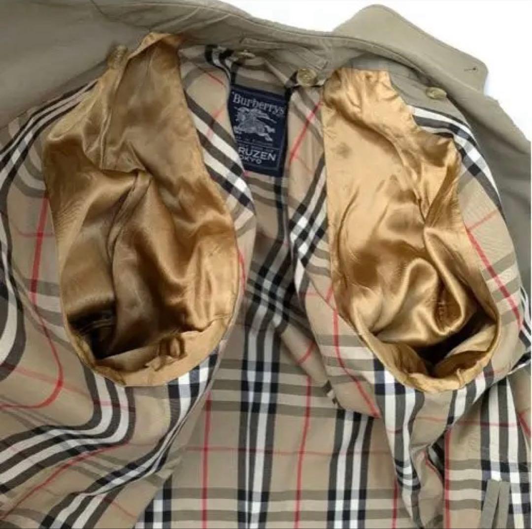 Burberrys　バーバリー　丸善別注　90’s ステンカラーコート　玉蟲色