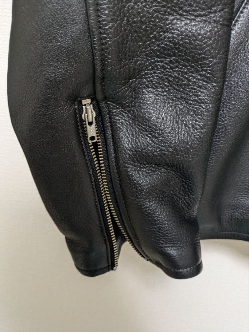 本革　シングルライダース　サイズXL