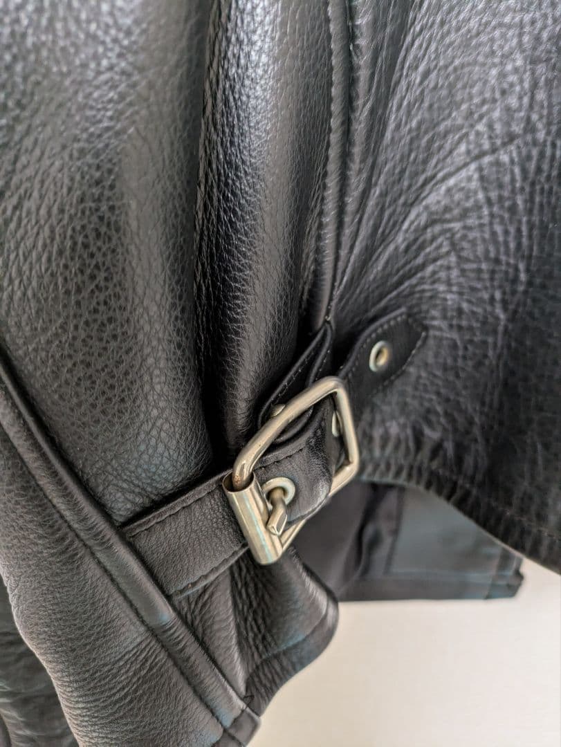 本革　シングルライダース　サイズXL