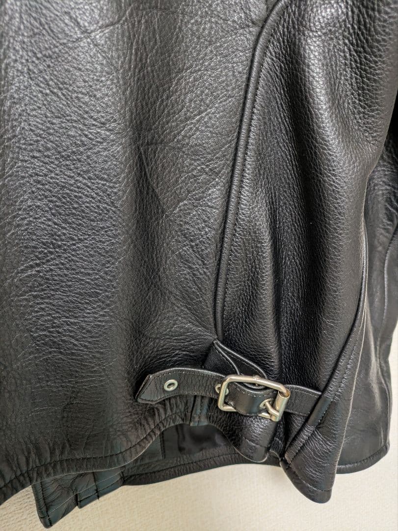 本革　シングルライダース　サイズXL