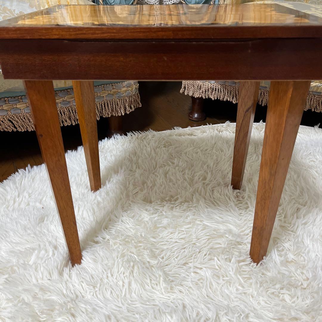 ITALY 象嵌 オルゴール サイドテーブル