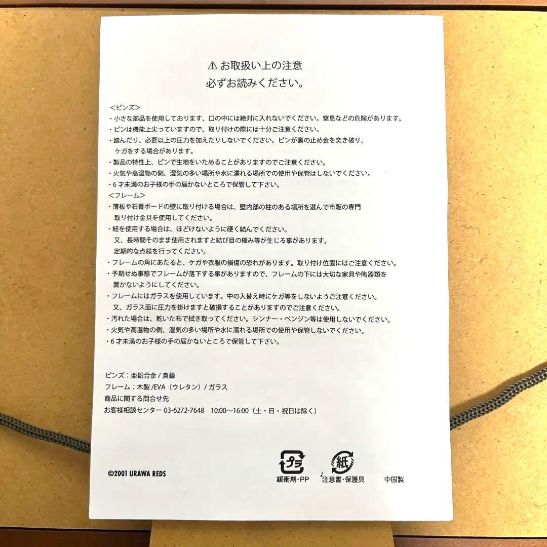 浦和レッズ記念バッチ/1993-2008 15周年記念ピンバッジコレクション額