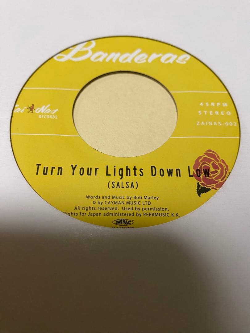 邦楽 Banderas Turn Your Lights Down Low