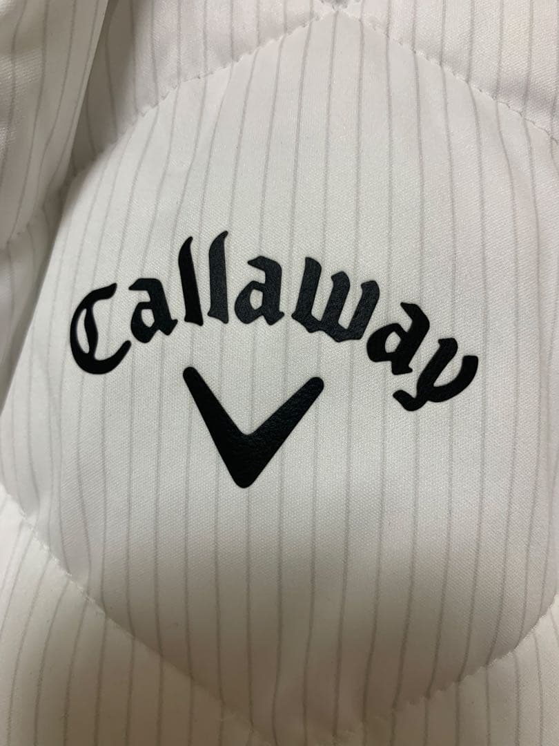 【美品】Callaway 長袖ダウンジャケット LL ホワイト