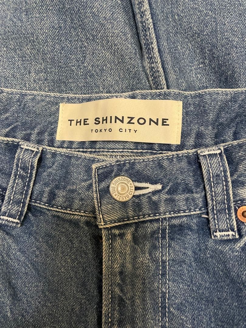 美品　SHINZONE（シンゾーン） ツールデニムパンツ 24MMSPA01