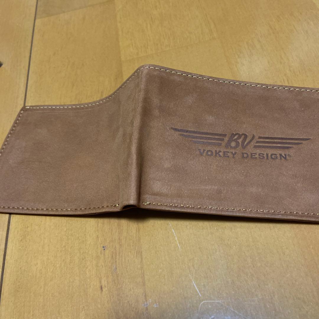その他 VOKEY BV Wings Nubuck Leather Wallet TAN