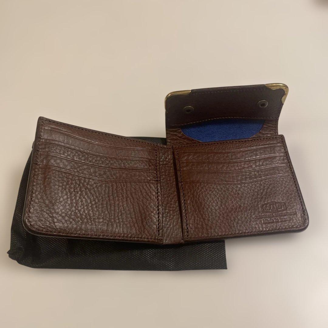 【新品未使用箱付き】✴︎クリスマスセール✴︎CLAMP 2つ折りウォレット　ブルー