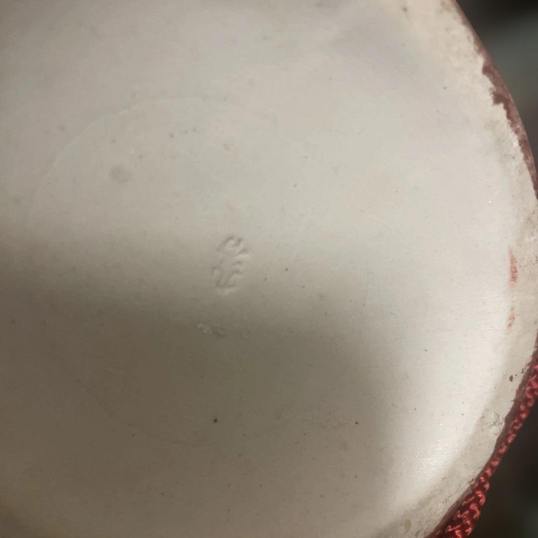 九谷焼打出の小槌にのる玉乗り獅子 石川県九谷焼　アンティーク　骨董