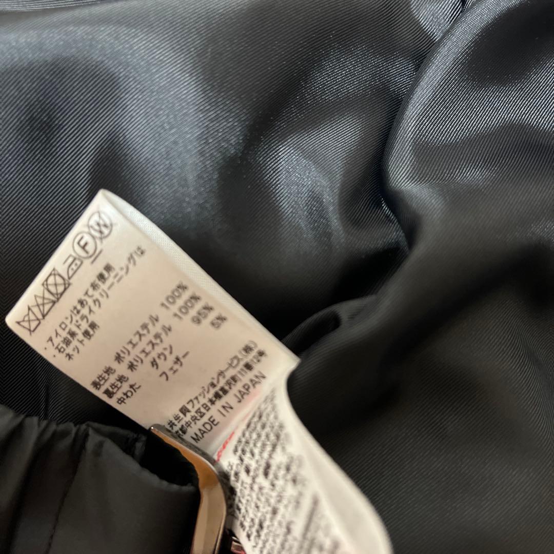 DAKS フード付き ダウンコート　ネイビー 40 新品未使用　再度値下　タグ付