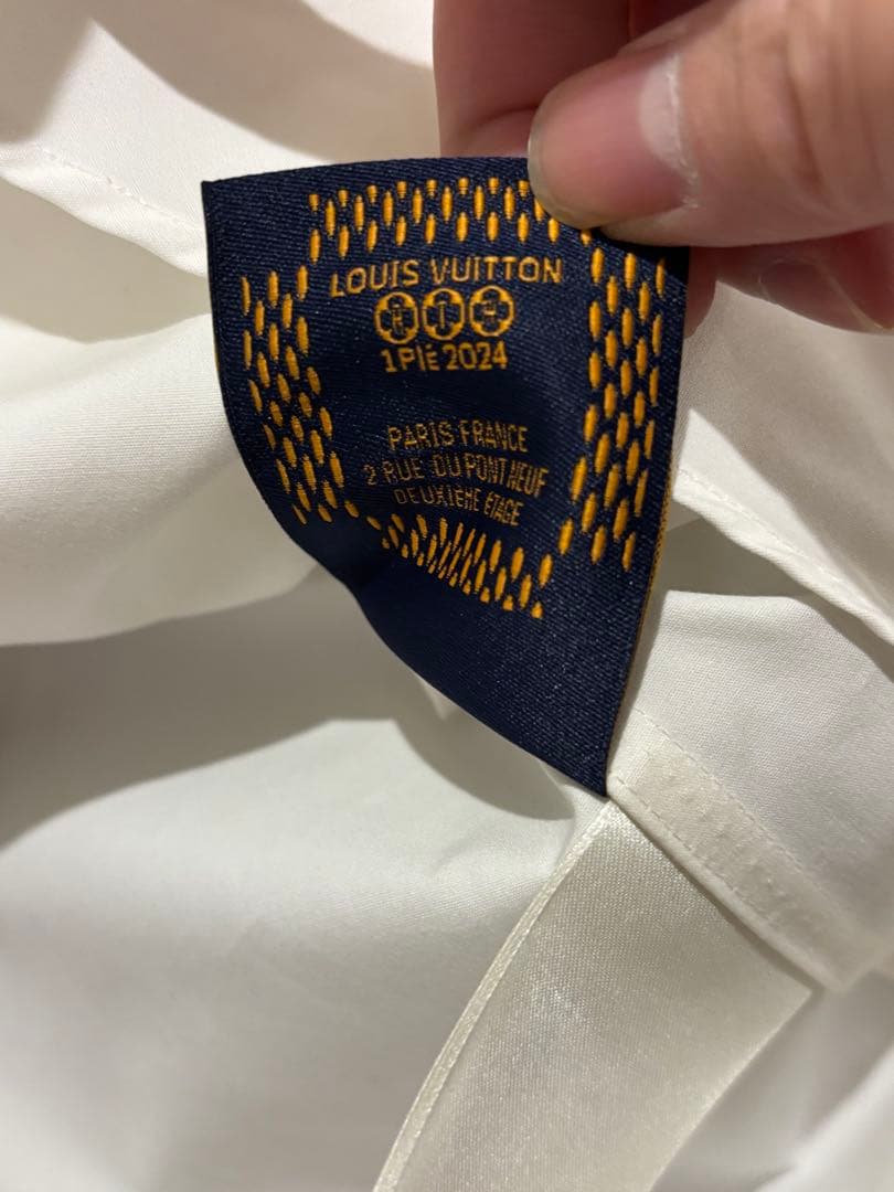 LOUIS VUITTON 2024SS ファレル ホワイトシャツ XS