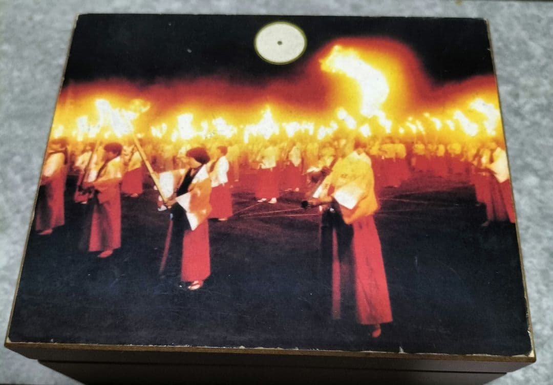 九頭龍師　鏡付き小物ジュエル入れ(オルゴール付き)