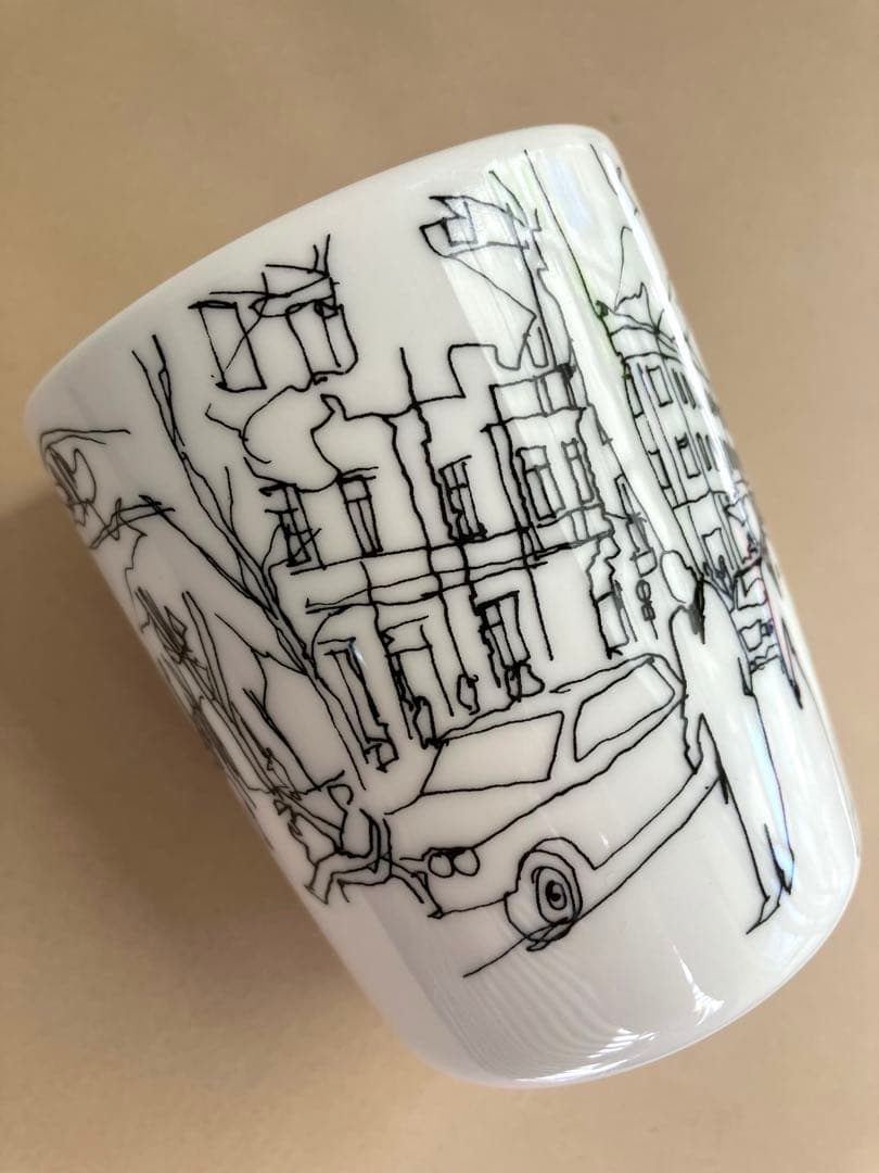 廃盤 マリメッコ oiva HETKIAMOMENTS ラテマグ　モノクロ