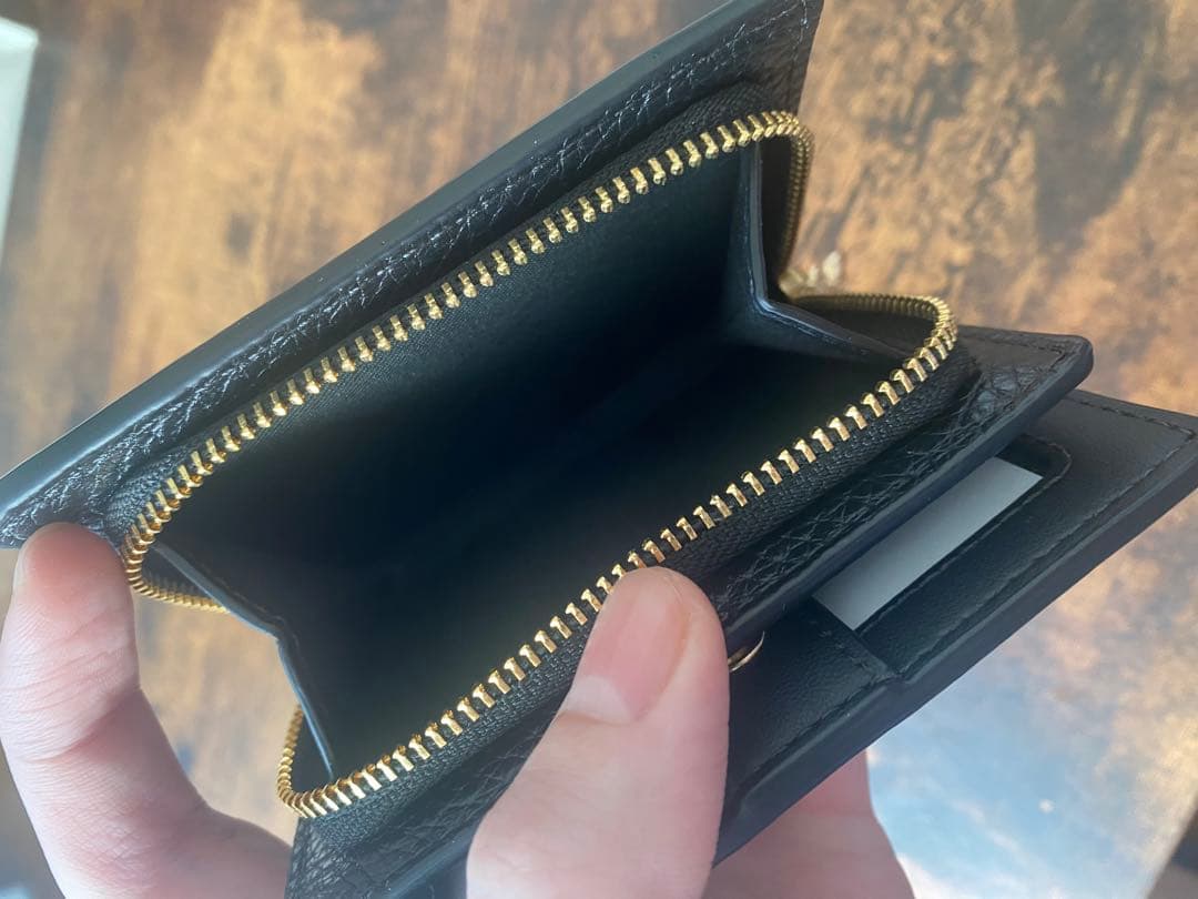 【最終値下げ】 coach スナップウォレット　ブラック　財布　コーチ