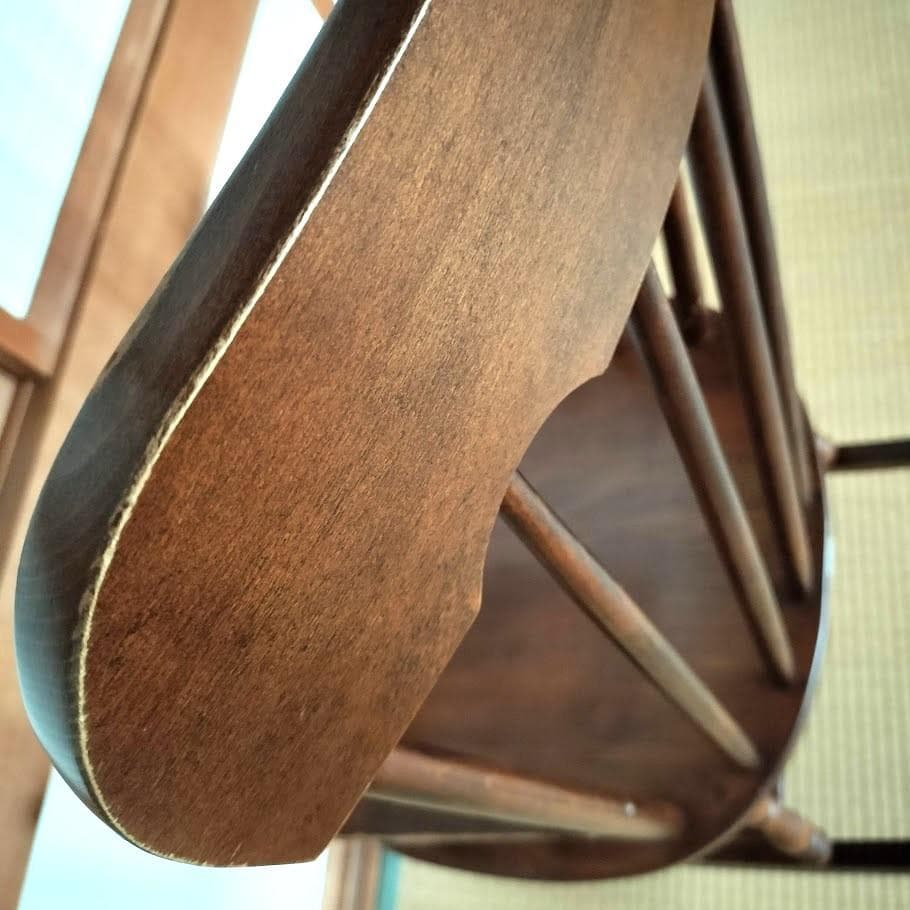 柏木工 ロッキングチェア 昭和レトロ ビンテージ 木製 無垢材 椅子 飛騨高山