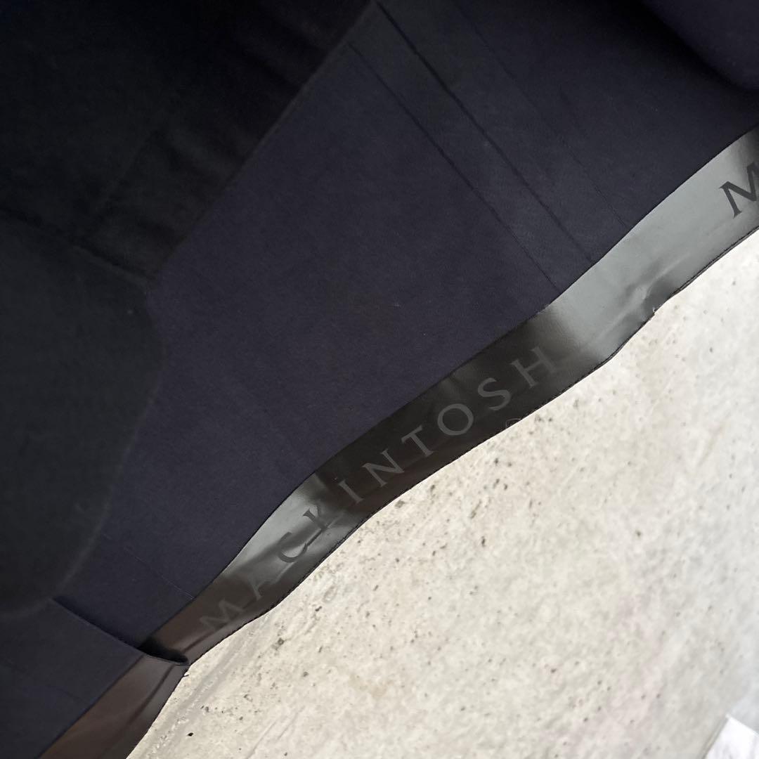 【極美品】MACKINTOSH 定価24万円強 ゴム引き 専用カバー・ハンガー付