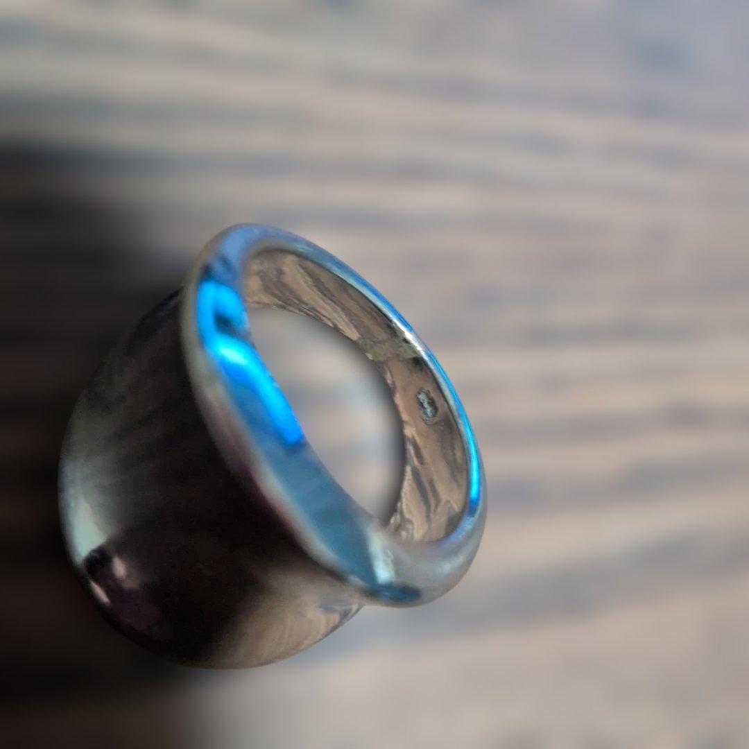 シルバー チェーンブレスレット バングル リング 3点セット、まとめ売り