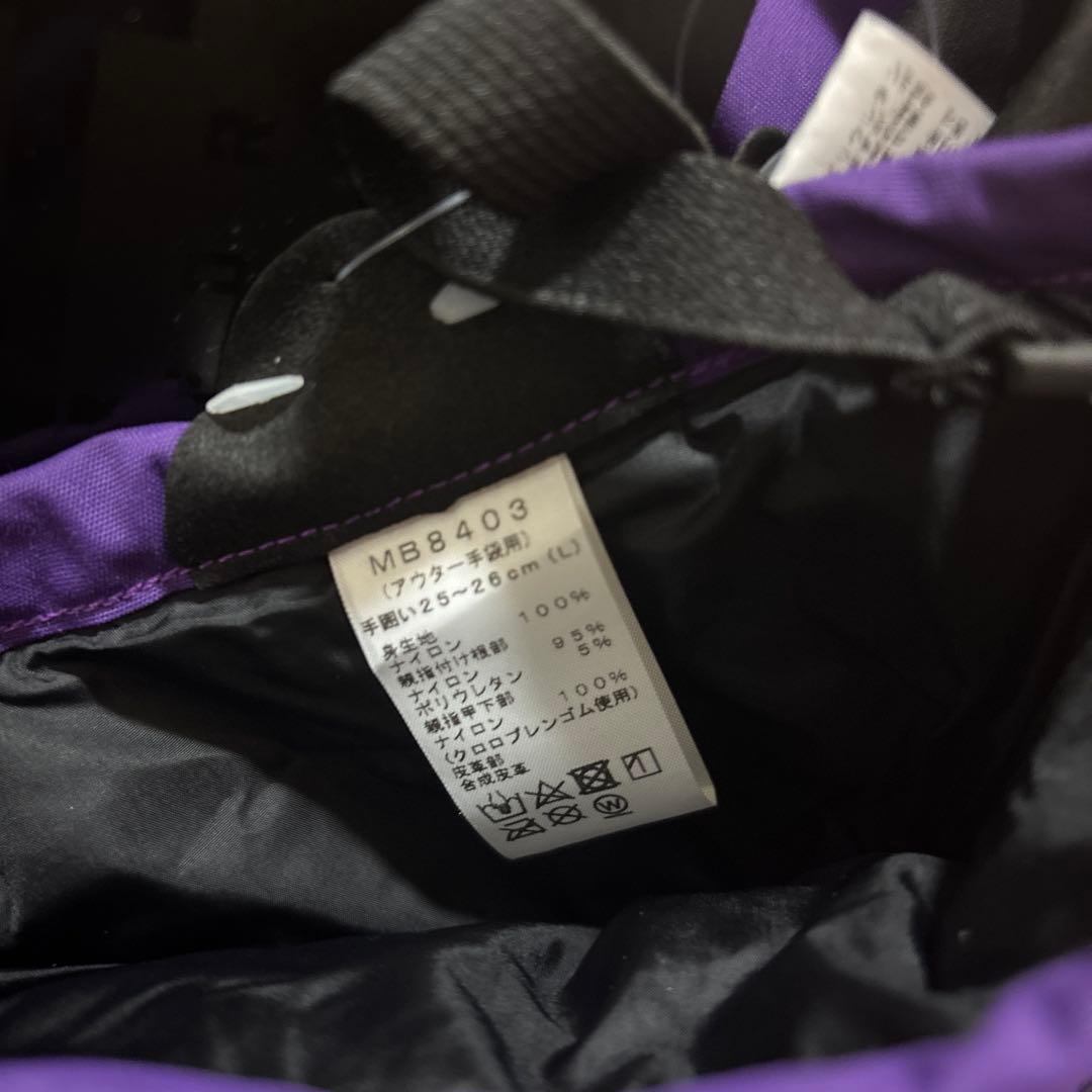 未使用　ジッパーで指が出せるミトン　スノーボードグローブ